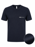Men's Zip Pocket Crew Neck T-Shirt
