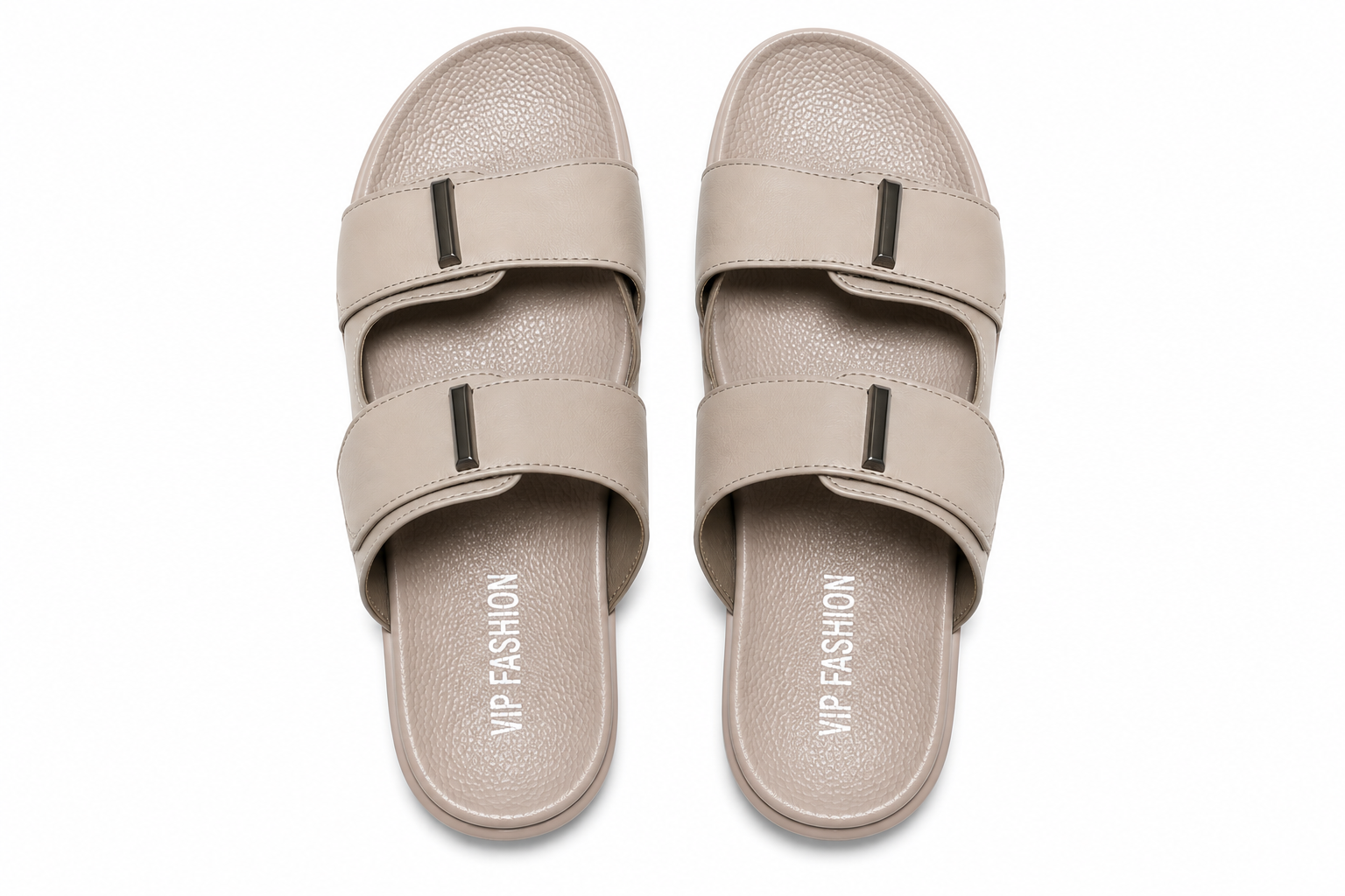 StrideFlex Comfort Double Strap Slide