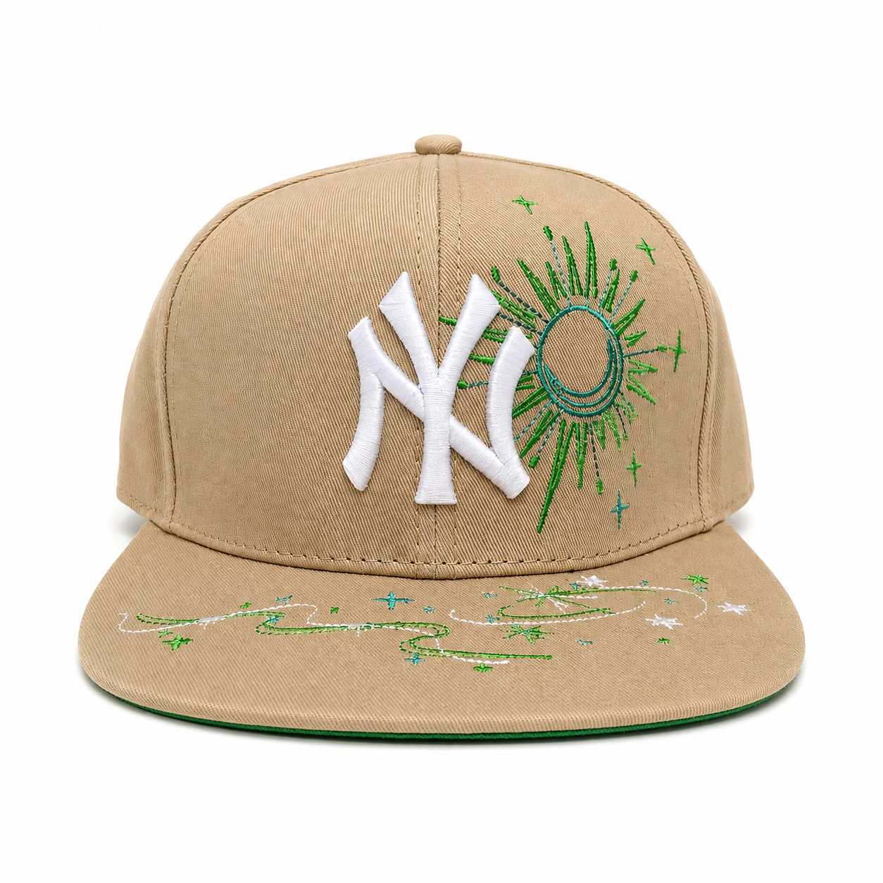 NY Celestial Sun Snapback – Beige