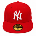 Classic Red NY Fitted Cap
