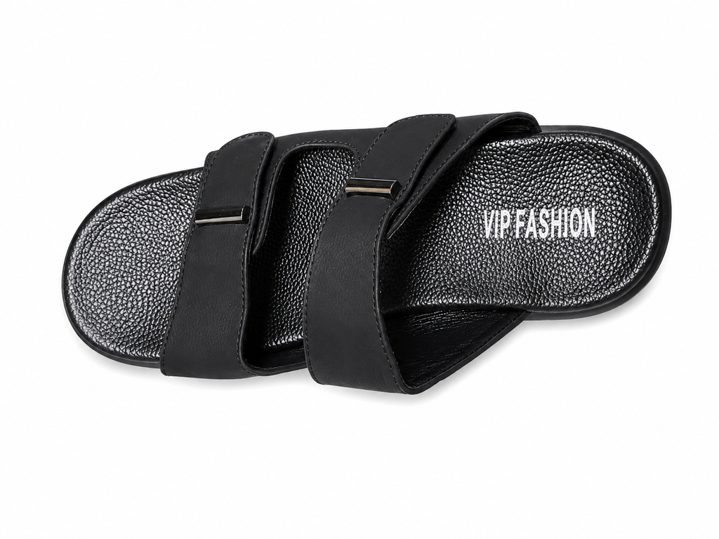 StrideFlex Comfort Double Strap Slide